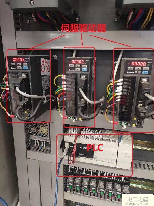 伺服電機如何與plc連接和編程