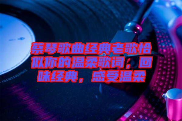 蔡琴歌曲經(jīng)典老歌恰似你的溫柔歌詞，回味經(jīng)典，感受溫柔