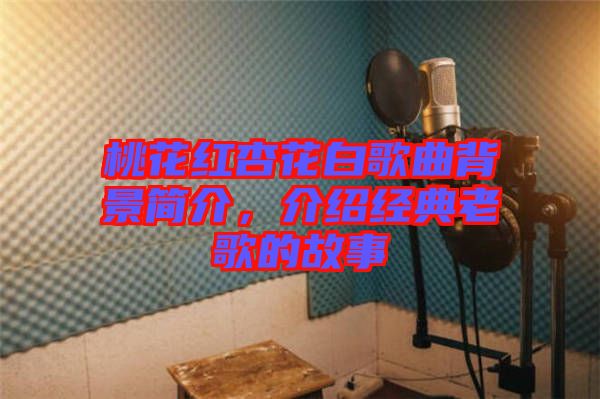 桃花紅杏花白歌曲背景簡(jiǎn)介，介紹經(jīng)典老歌的故事