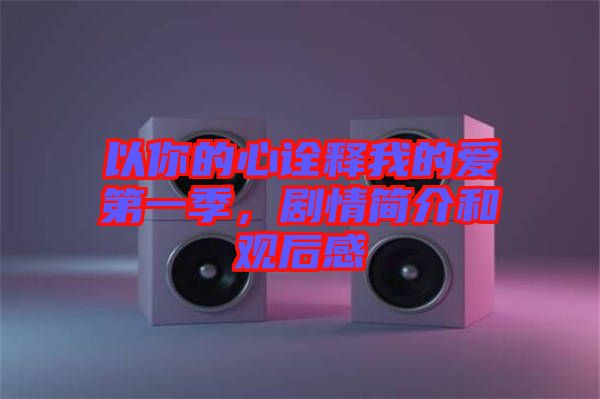 以你的心詮釋我的愛第一季，劇情簡介和觀后感