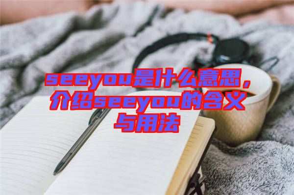 seeyou是什么意思，介紹seeyou的含義與用法