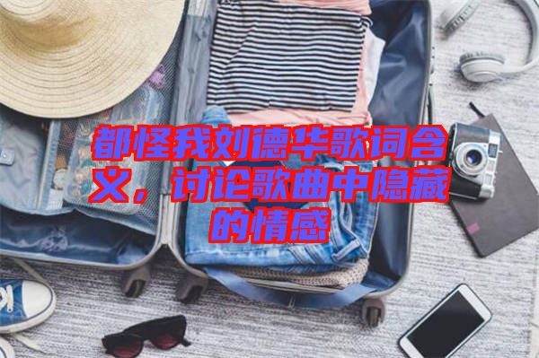 都怪我劉德華歌詞含義，討論歌曲中隱藏的情感