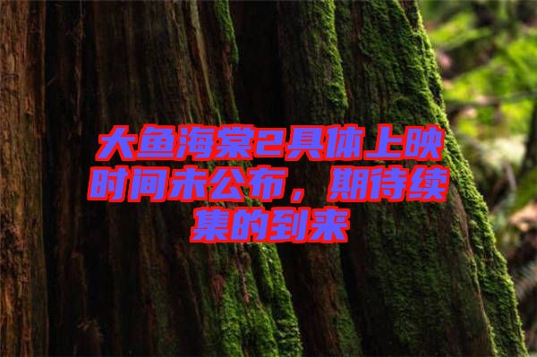 大魚海棠2具體上映時間未公布，期待續(xù)集的到來