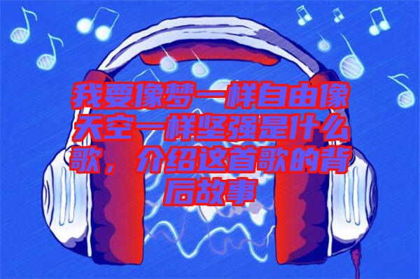 我要像夢一樣自由像天空一樣堅強是什么歌，介紹這首歌的背后故事