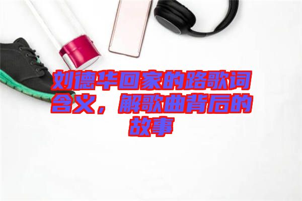 劉德華回家的路歌詞含義，解歌曲背后的故事