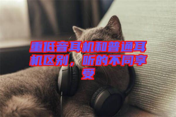 重低音耳機和普通耳機區(qū)別，聽的不同享受