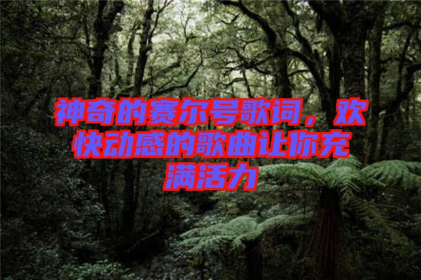 神奇的賽爾號(hào)歌詞，歡快動(dòng)感的歌曲讓你充滿活力