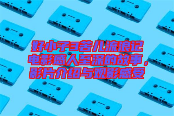 好小子3苦兒流浪記電影感人至深的故事，影片介紹與觀影感受