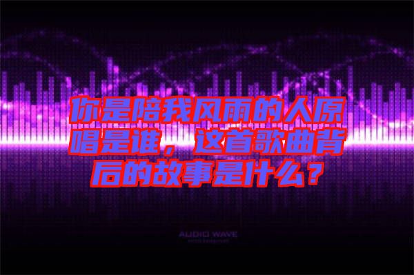 你是陪我風(fēng)雨的人原唱是誰(shuí)，這首歌曲背后的故事是什么？